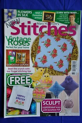 Mary Hickmotts New Stitches Issue 191 Cross Stitch Silk Shading French Knots Etc • £2.75