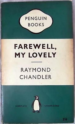 Farewell My Lovely - Raymond Chandler; Paperback Book (Penguin 1959) • £4.99