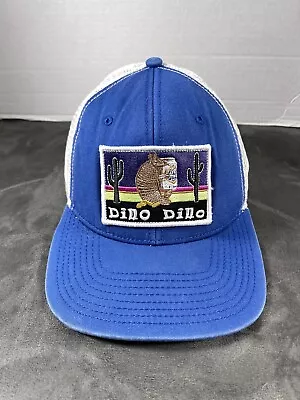 Faded Cleaned DINO DINO Justin Boots Co Snapback Hat Cap • $15.50