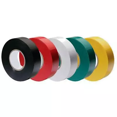 PVC Insulation Electrical Tape Sports Insulating Craft 19mm Durable High Quality • £7.99