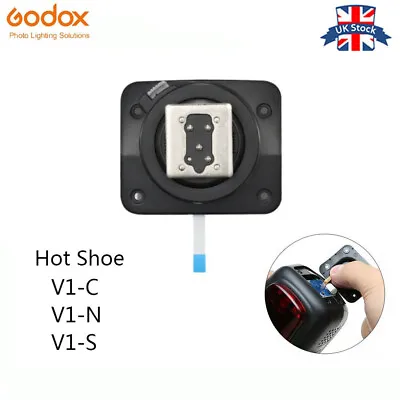 £10.99 • Buy UK Godox Speedlite Hot Shoe Mounting Foot For Godox V1-C V1-N V1-S Flash