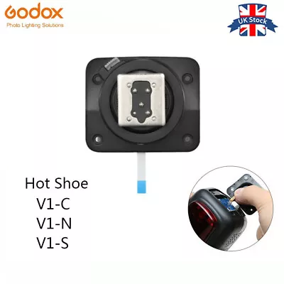 £10.99 • Buy UK Godox Speedlite Hot Shoe Mounting Foot For Godox V1-C V1-N V1-S Flash