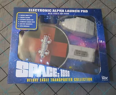 SPACE: 1999 Alpha Launch Pad With Eagle 1 Transporter- Lights & Sound Sixteen 12 • $168.99