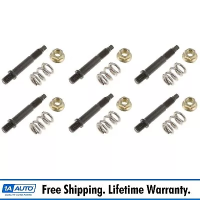 Dorman Exhaust Manifold To Front Pipe Stud & Spring 6 Piece Kit For GM New • $52.95