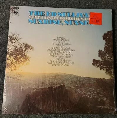 Ed Sullivan - Sunrise Sunset LP - Promo CS 9886 CBS 360 Stereo Vinyl Record Y2 • $6.07
