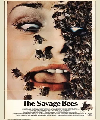 THE SAVAGE BEES  (1975)  - Classic Horror Sci-Fi Thriller- PD • £3.50