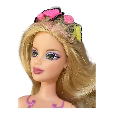 2007 Mattel Barbie Mariposa Butterfly Wings Fairy Doll Dressed No Wings • $18.99