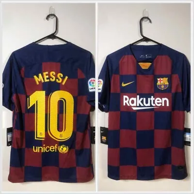 £75 • Buy Messi #10 Barcelona Medium 2019/20 Home Football Shirt Jersey Nike BNWT