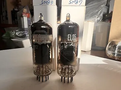 Pair 6BN5/EL85 NOS Tube Mullard & Haltron Röhre Lampe TSF Valve • $126