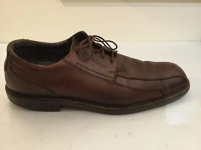 Men’s Camel Active Brown Leather Derby Oxford Shoes U.K. 9.5.  T6129 • £10