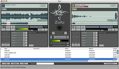 Zulu Virtual DJ Mixing Software For Apple Mac • $33.50