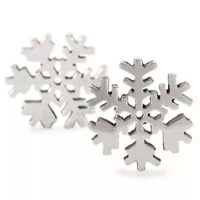 Authentic Trollbeads Snowflake Earrings 16209 • $40