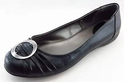 $19.99 • Buy White Mountain Smoking Flats Black Synthetic Women Shoes Size 8 Wide (C, D, W)