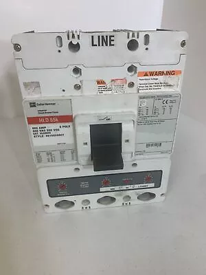 Hld3600 Cutler Hammer Circuit Breaker 600 Amp 600v 3p Used & Tested Ld3600 • $2300