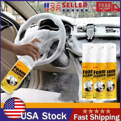 3PCS Multi-functional Foam Cleaner Cleaning Spray Powerful Stain Removal Cleaner • $22.99