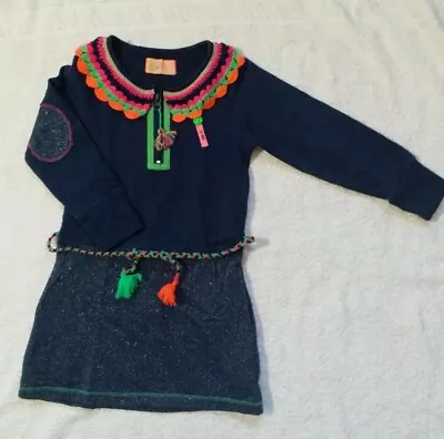 Mim Pi Long Sleeve Dress Age 5. Excellent Condition. UK POST ONLY • £20