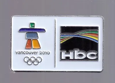 2010 HBC Vancouver Olympic Pin White • $3