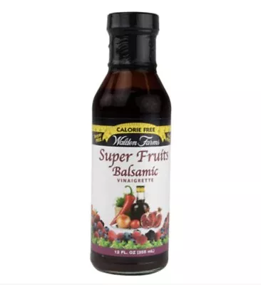 Walden Farms Calorie Free Dressing Super Fruits Balsamic Vinaigrette – 12 Fl Oz • £12.85