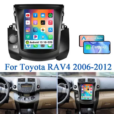 9.7  Android13 Car Radio Apple Carplay GPS WIFI Stereo For Toyota RAV4 2006-2012 • $139.99