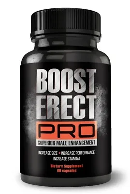 BoostErect Pro - Superior Male Enhancement Pills - Results In 90 Days Or Less! • $39.95