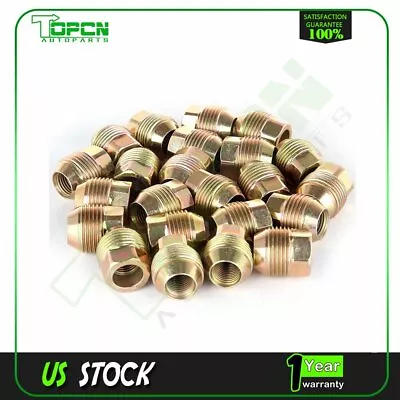 24 Pcs Gold Zinc M14x1.5 Open End Lug Nuts For Chevrolet Silverado 1500 99-2014 • $23.89