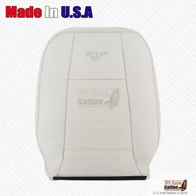 1999 2000 2001 Ford Mustang V6 Front Driver Side Top Leather Cover Oxford White • $165.77