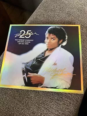 Michael Jackson Thriller 25 CD DVD Deluxe Circuit City Exclusive Bonus Rare • $35