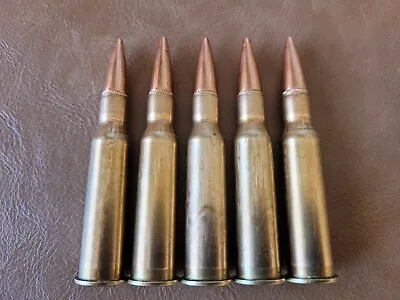 7.62x54R Snap Caps Dummy Rounds 5 Pack Brass Mosin Nagant • $18.99