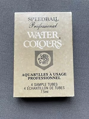 Vintage Hunt Speedball Professional Water Colours 4 Pack • $18.49