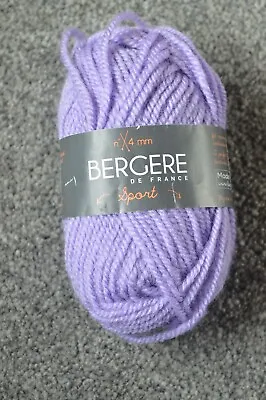 £0.99 • Buy BERGERE DE FRANCE -Sport - GANTELINE - 25g - Wool / Yarn - Purple - 24896 L9481
