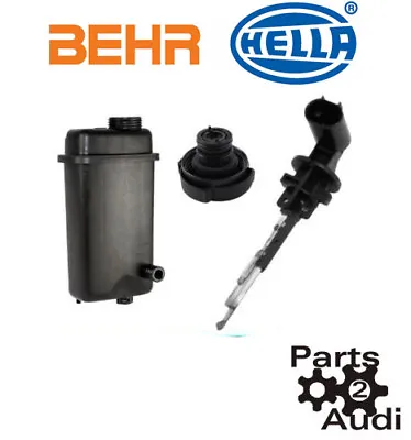 $72.72 • Buy Behr Hella Coolant Expansion Tank Kit With Cap And Sensor For Bmw E39 E38 E31