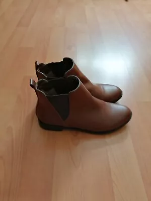 £16 • Buy Red Herring Tan Brown Chelsea Boots UK Size 4