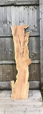 Yew Wood Slab Live Edge Waney Resin DIY 0018 • £195