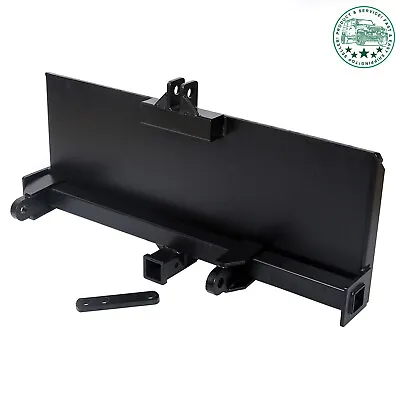 3 Point Attachment Adapter Hitch Adjustable Skid Steer For Loader Tractor • $227.50