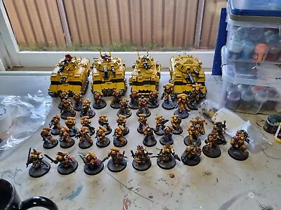 Warhammer Imperial Fists Army 2k Painted • $1036.24