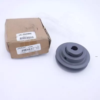 Tb Wood's 1Vp4058 5/8  Fixed Bore 1 Groove Variable Pitch Pulley 3.75  Od 5UHR5 • $22.99