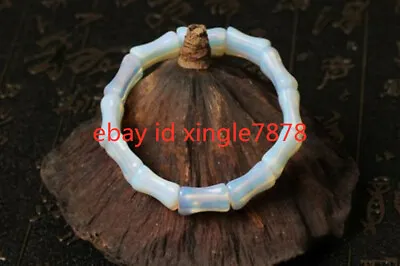 AAA+ Natural White Sri Lanka Moonstone Bracelet Bangle Jewelry • $4.49