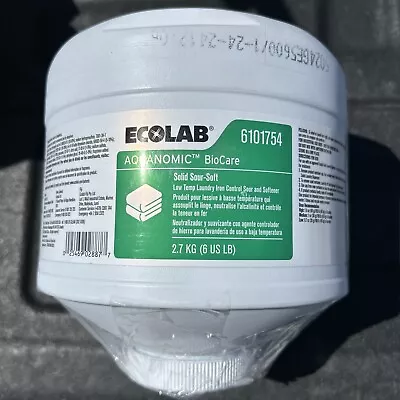 Ecolab Aquanomic BioCare Solid Sour-Soft 6Lbs 6101754 • $28