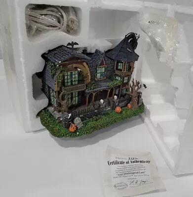 HAWTHORNE VILLAGE 1313 MOCKING BIRD LANE MUNSTERS HOUSE NEW W/COA (Q) • $239.99