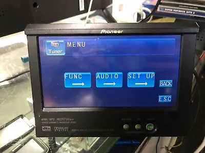 Pioneer Avh-p5700dvd Player Car Player Stero Touch Screen Single Den Movie As Is • $199.99
