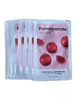 Missha Pomegranate Face Mask Pack Of 7 Sheets US Seller • $9.99