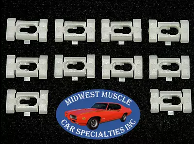 GM Body Side Belt & Vinyl Top Trim Clips Cutlass Fleetwood Impala Caprice 10p OZ • $11.95