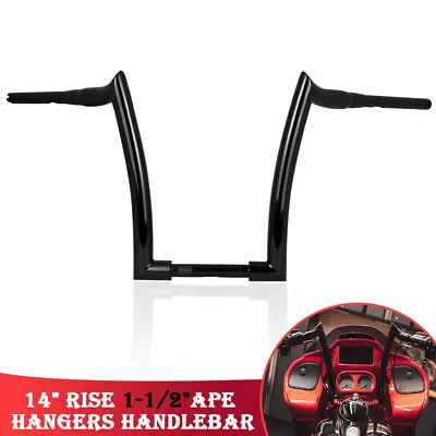 $146.63 • Buy 14'' Rise Ape Hanger Handlebar Fit For Yamaha VStar 950 XVS950