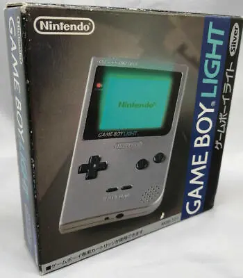 Working GameBoy Light Silver Game Boy Console Japan Used In Box Boxed JP • $283.57