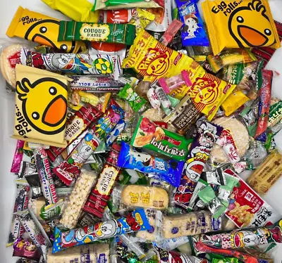 155 Piece Asian Snack Box Japanese Korean Chinese Asian Treats Candy -Ver 1 • $41.80