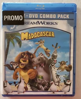 Madagascar Blu-Ray & DVD Combo Pack Promo Dreamworks 2005 New Factory Sealed • $4.99