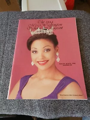 Miss Washington 1994 Program Book Excellent Condition • $18