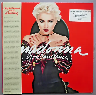 Madonna – You Can Dance 	1. Ed. No Publisher Credits Poster OBI Hype Sticker M- • £55.36