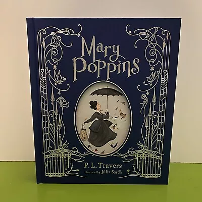 Mary Poppins The Illustrated Gift Edition Pl Travers 2018 Classic Book Children • $11.99