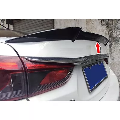 Shiny Black Fit For Mazda 6 Atenza 4DR V Rear Trunk Spoiler FRP 2021 • $209